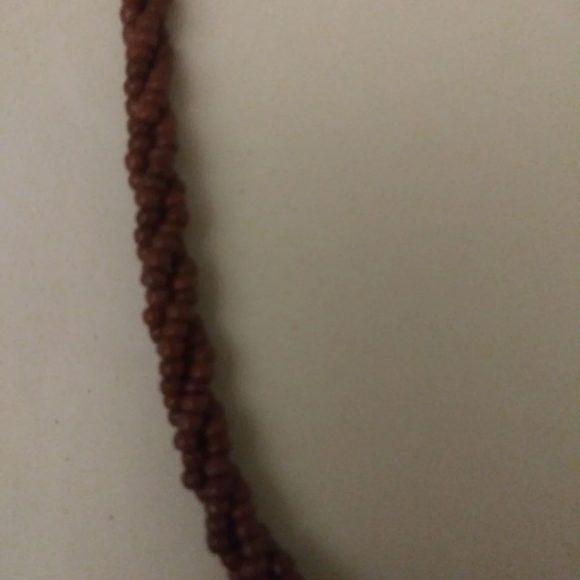 J381 Beautiful Handmade Brown Pendant Necklace Unisex - Picture 5 of 5